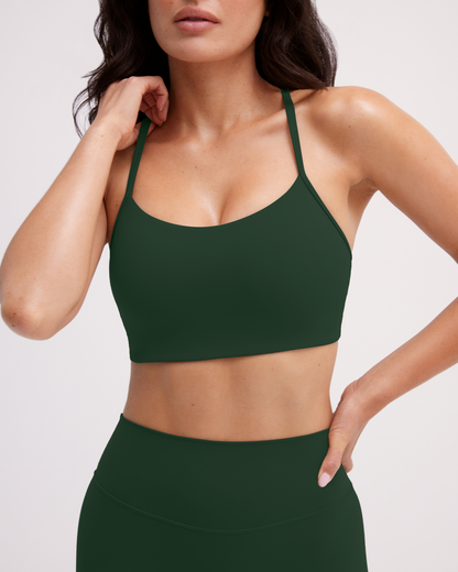 Athleisure Y-Back Buttery Soft Low Support Bra