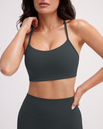 Athleisure Y-Back Buttery Soft Low Support Bra
