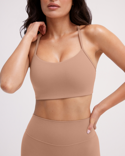 Athleisure Y-Back Buttery Soft Low Support Bra