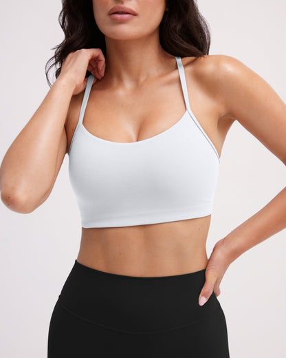 Athleisure Y-Back Buttery Soft Low Support Bra