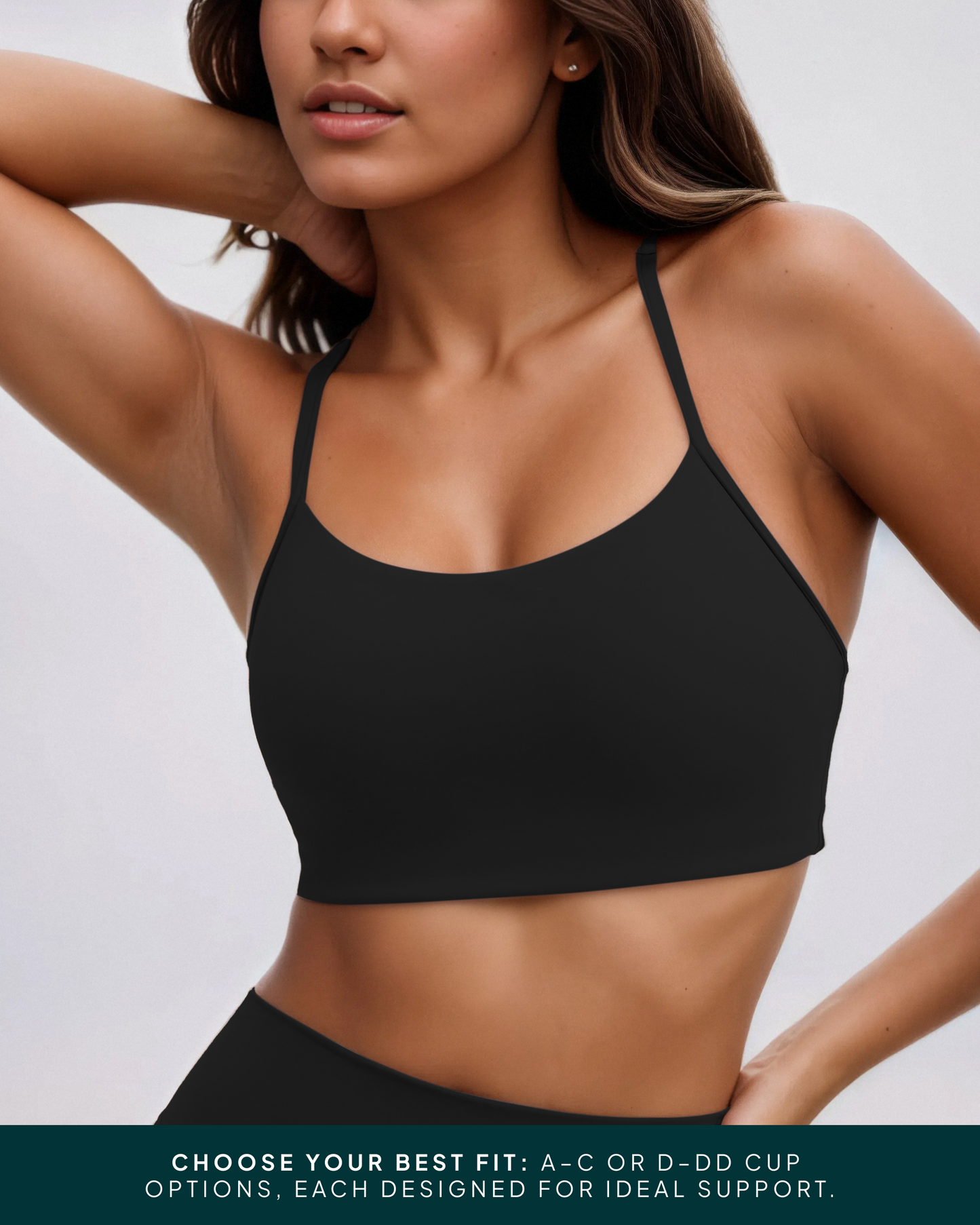 Athleisure Y-Back Buttery Soft Low Support Bra