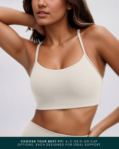 Athleisure Y-Back Buttery Soft Low Support Bra