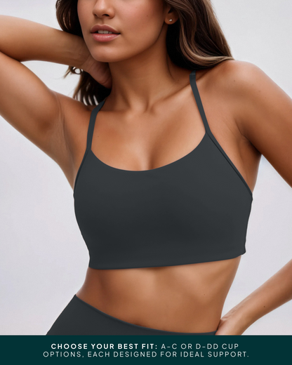 Athleisure Y-Back Buttery Soft Low Support Bra