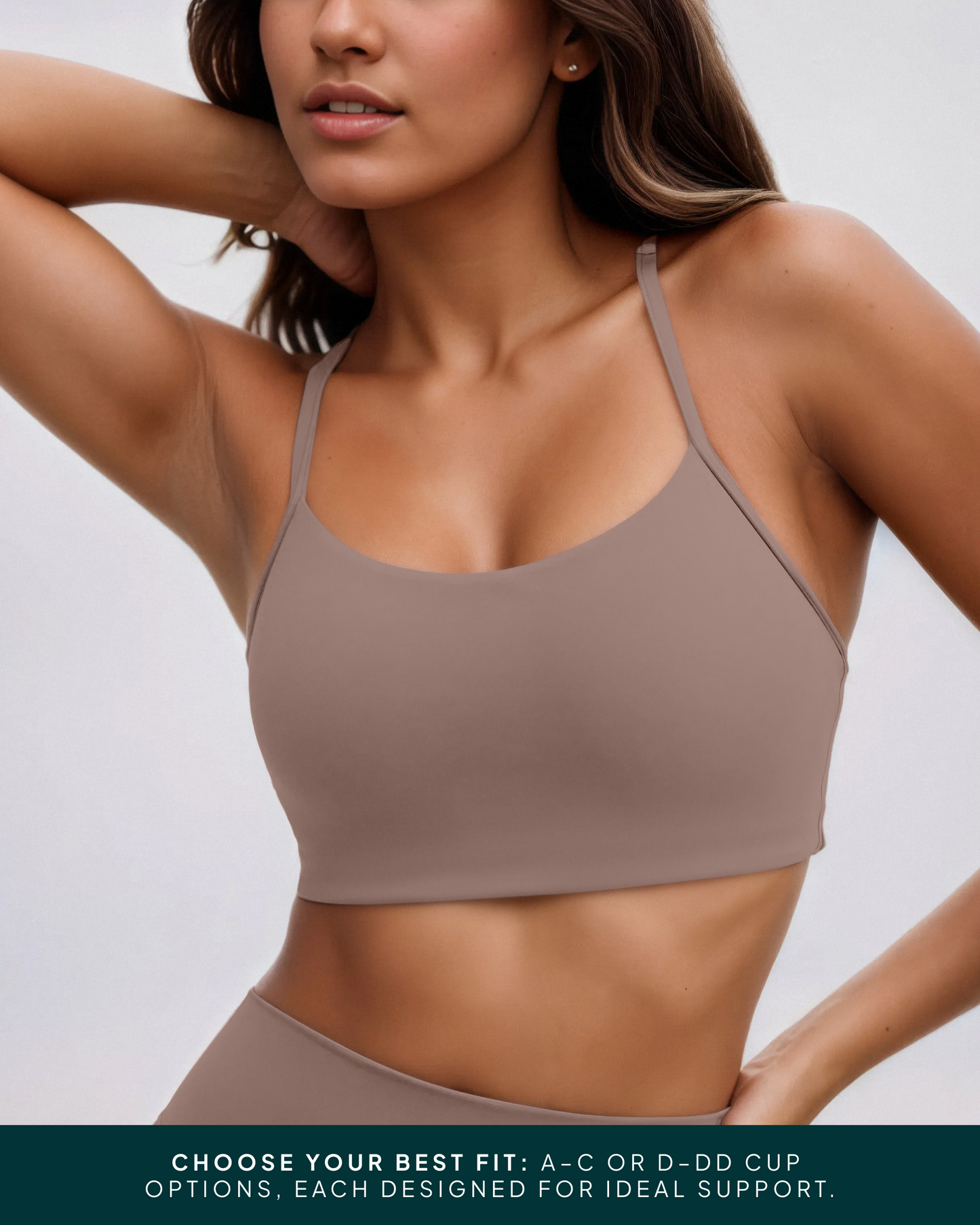 Athleisure Y-Back Buttery Soft Low Support Bra