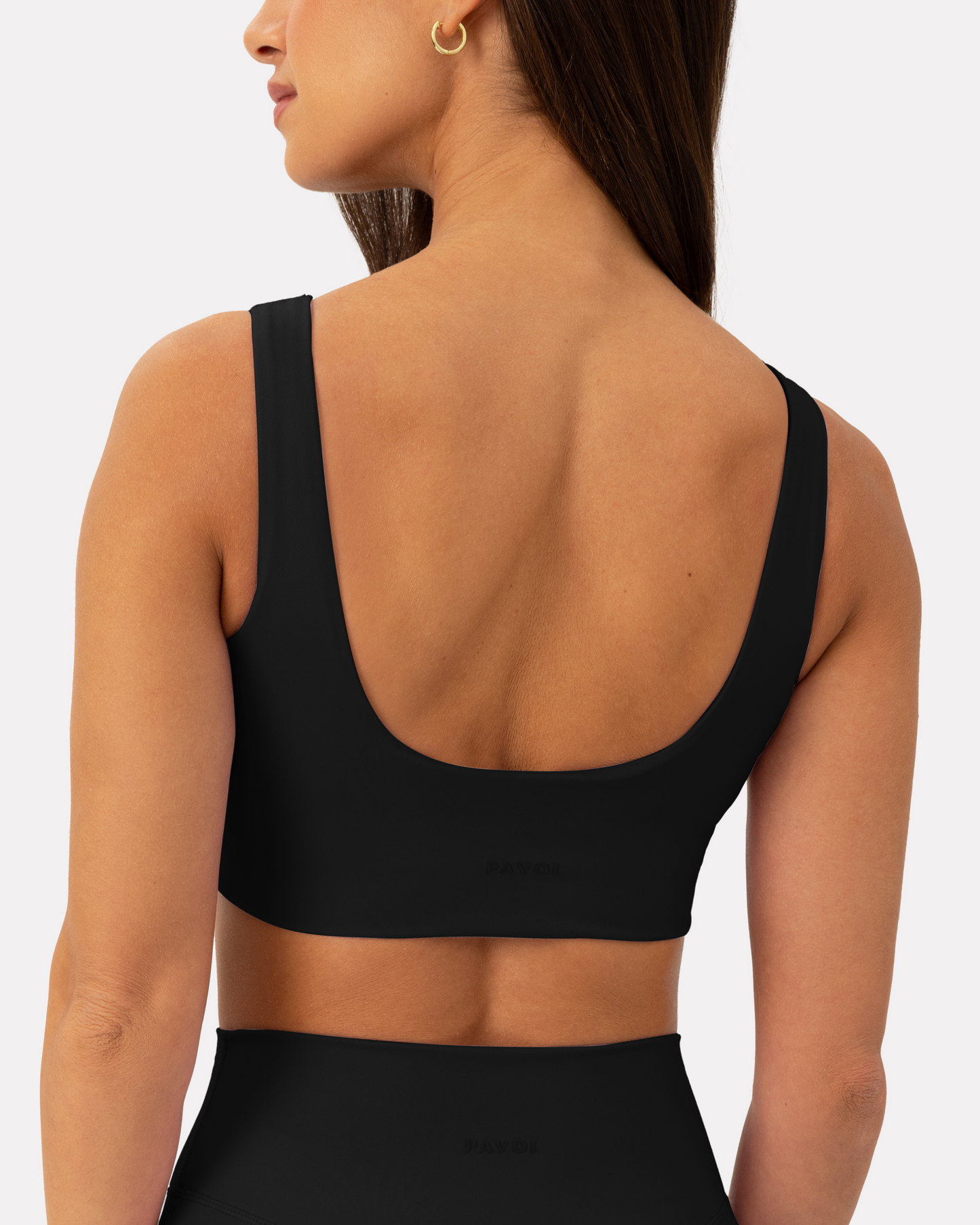 Athleisure Curved Hem Medium-Support Sports Bra