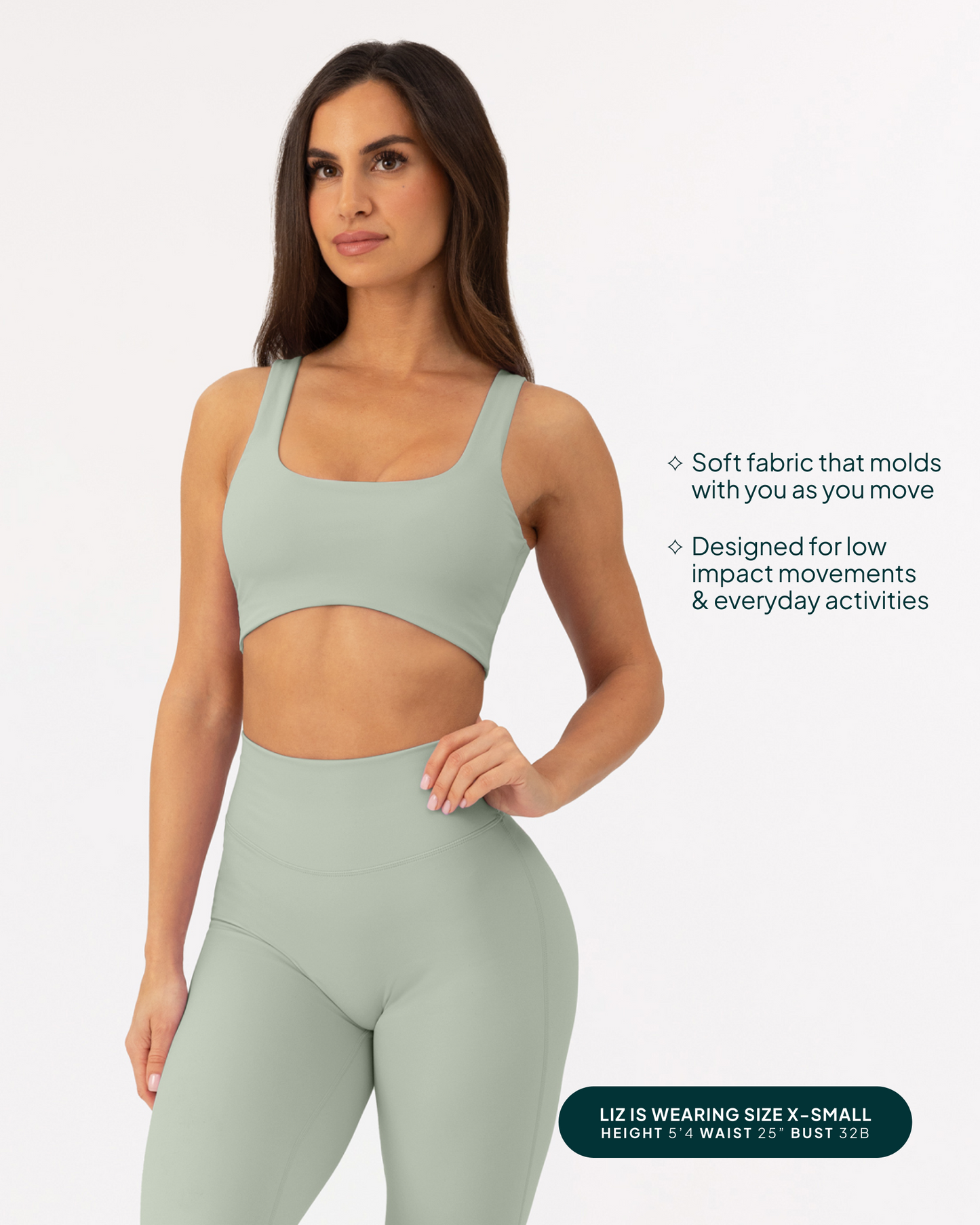 Athleisure Curved Hem Medium-Support Sports Bra