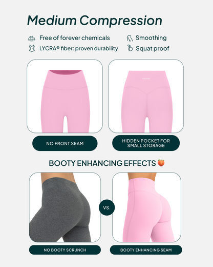 Athleisure Full Length Flared Leggings