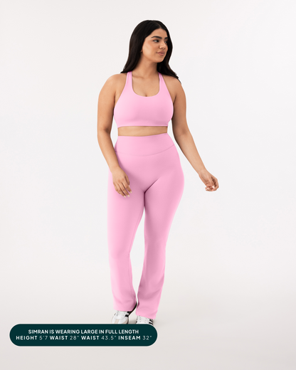 Athleisure Full Length Flared Leggings