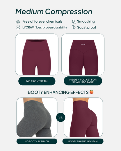Athleisure Full Length Flared Leggings