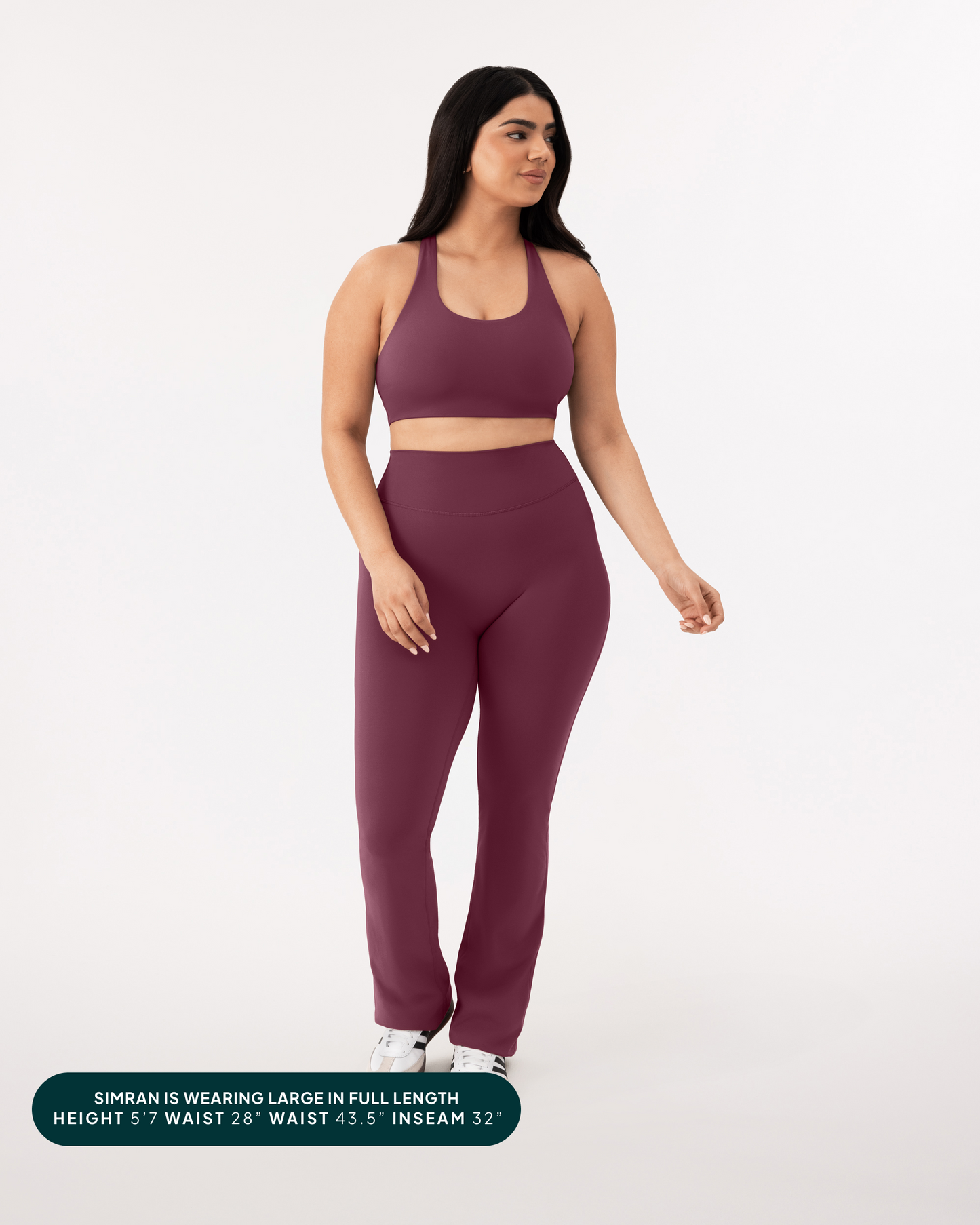 Athleisure Full Length Flared Leggings