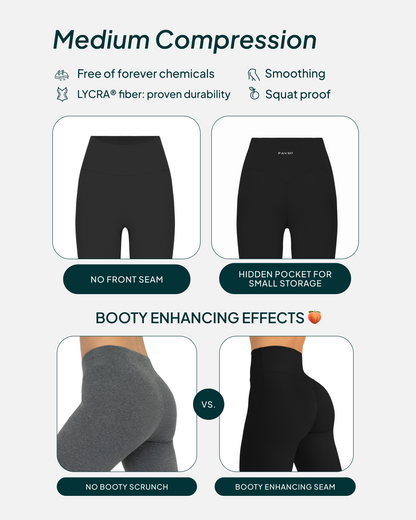 Athleisure Full Length Flared Leggings