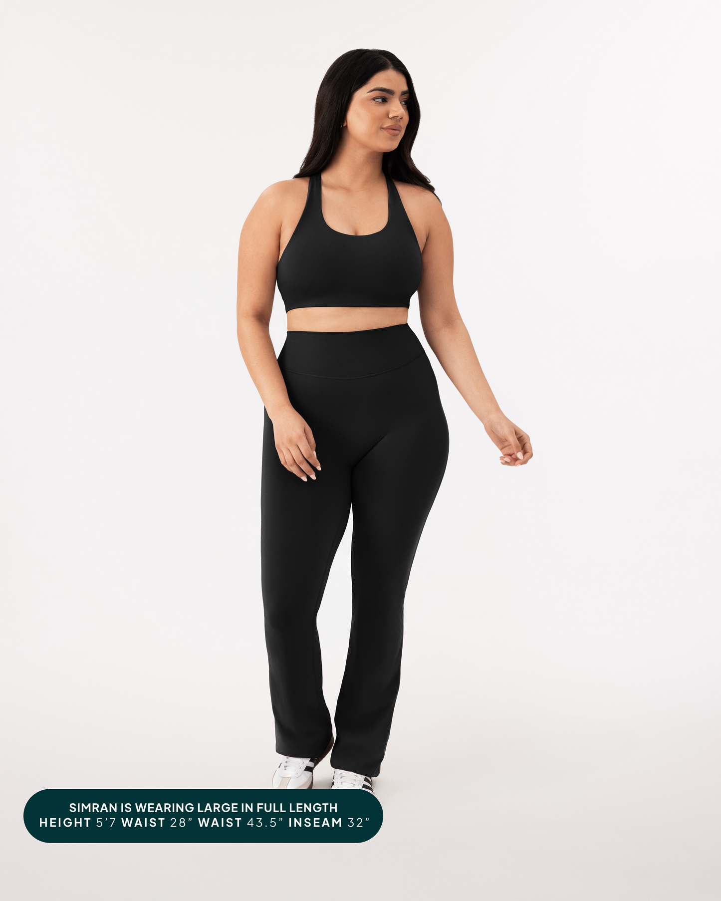 Athleisure Full Length Flared Leggings