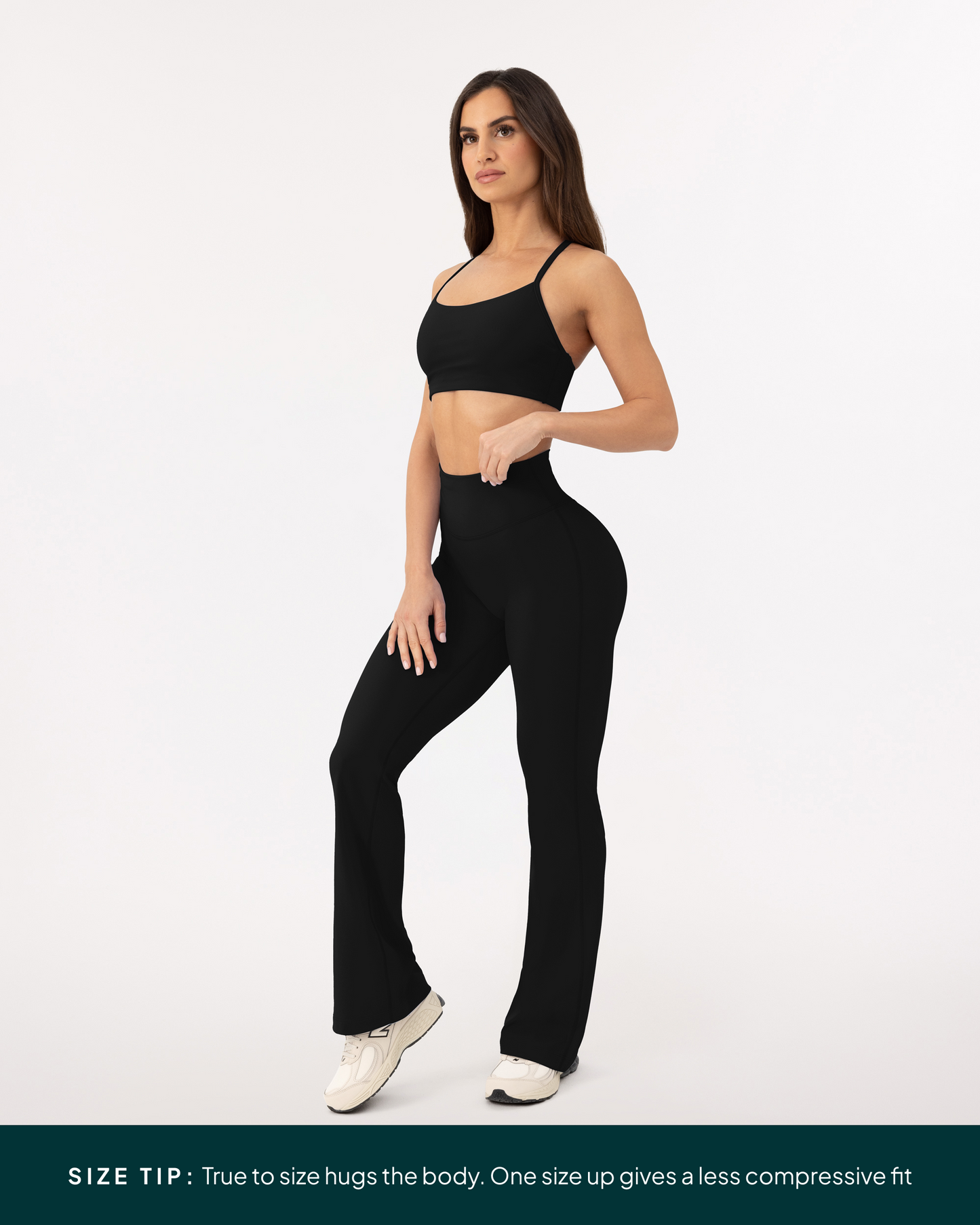 Athleisure Full Length Flared Leggings