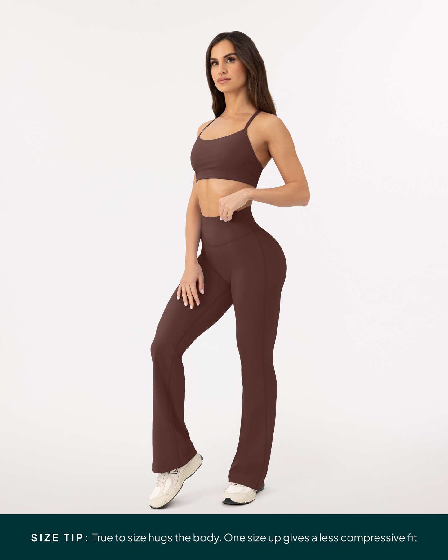 Athleisure Full Length Flared Leggings