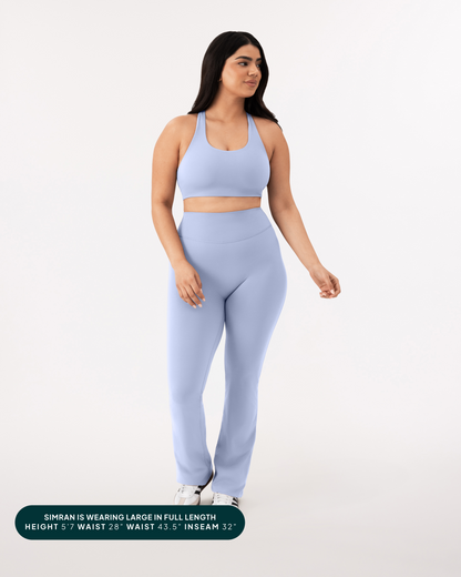 Athleisure Full Length Flared Leggings