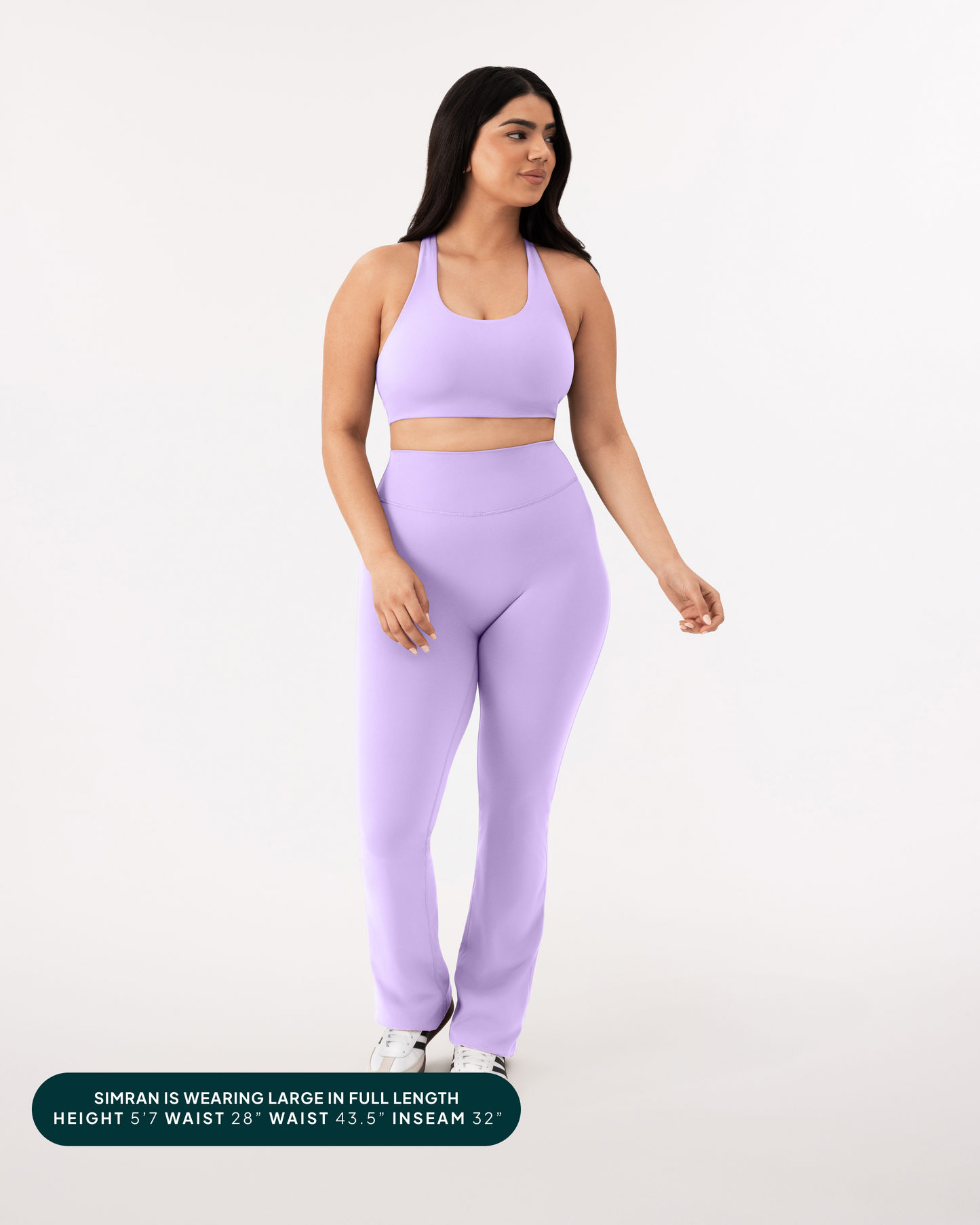 Athleisure Full Length Flared Leggings