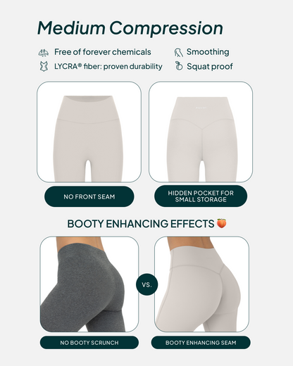 Athleisure Full Length Flared Leggings