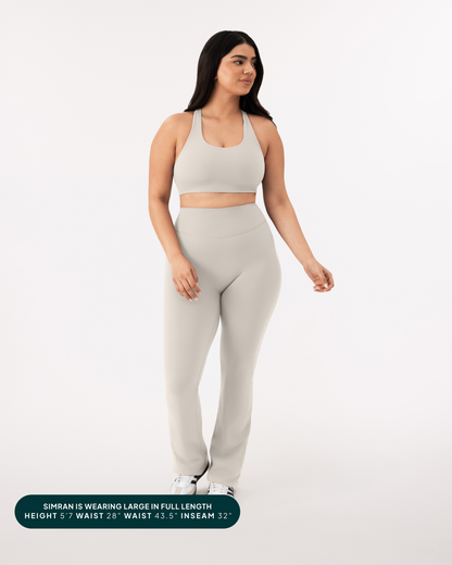 Athleisure Full Length Flared Leggings