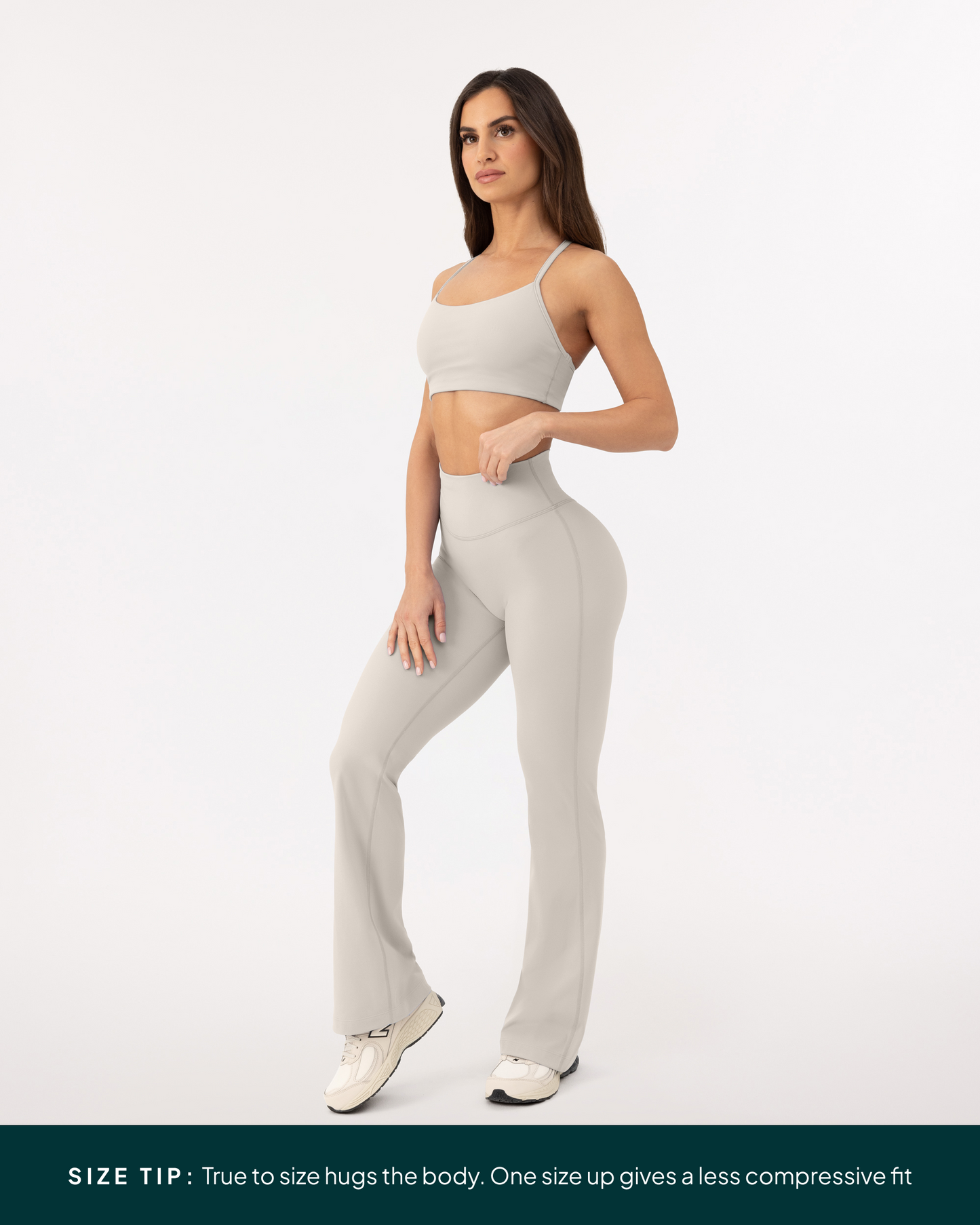 Athleisure Full Length Flared Leggings