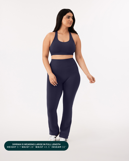 Athleisure Full Length Flared Leggings
