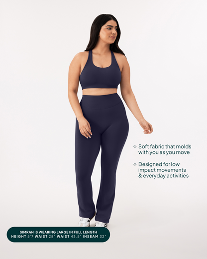 Athleisure Tall Length Flared Leggings