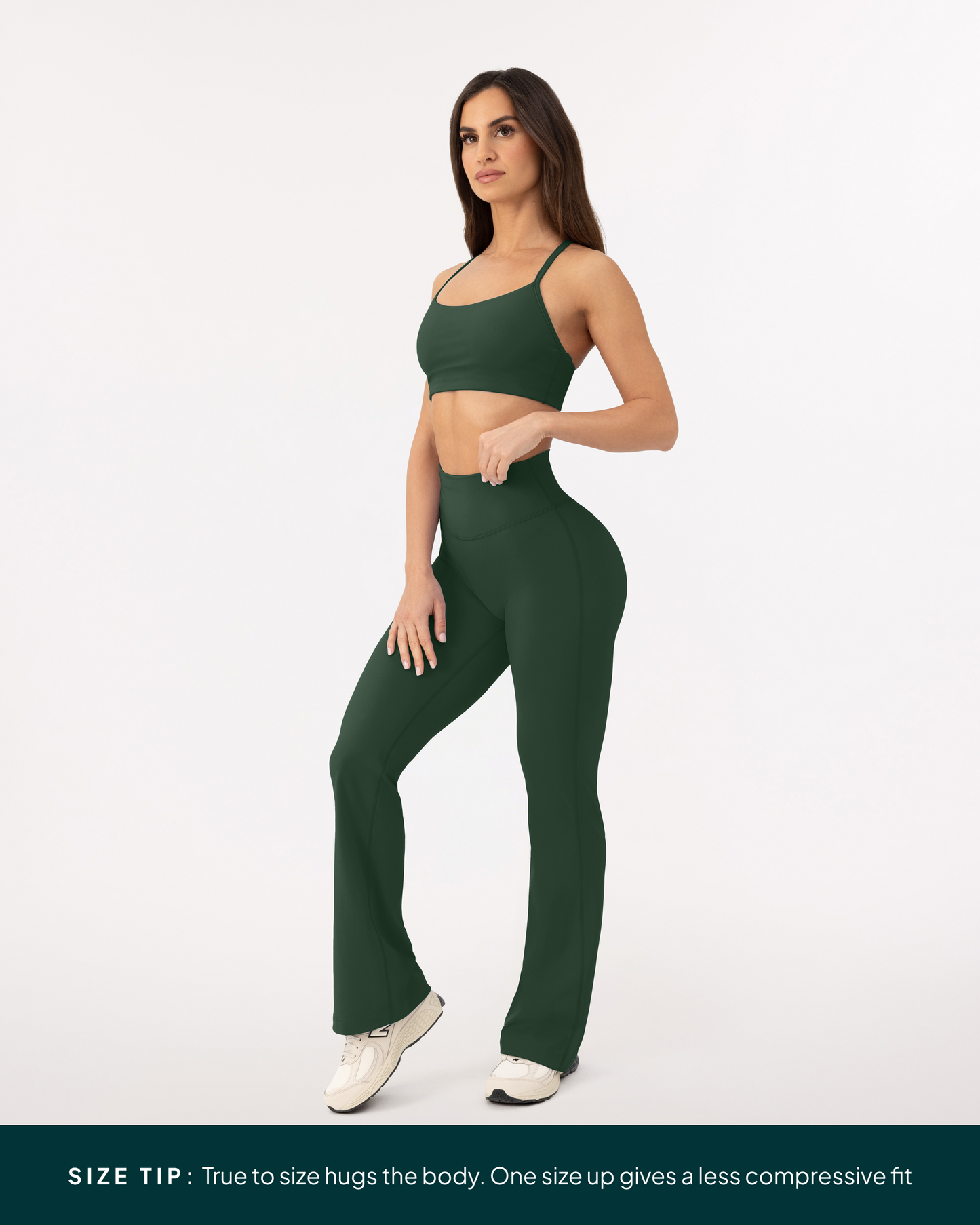 Athleisure Full Length Flared Leggings
