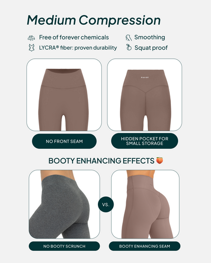 Athleisure Full Length Flared Leggings