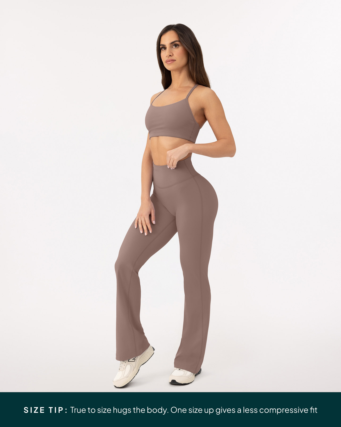 Athleisure Full Length Flared Leggings