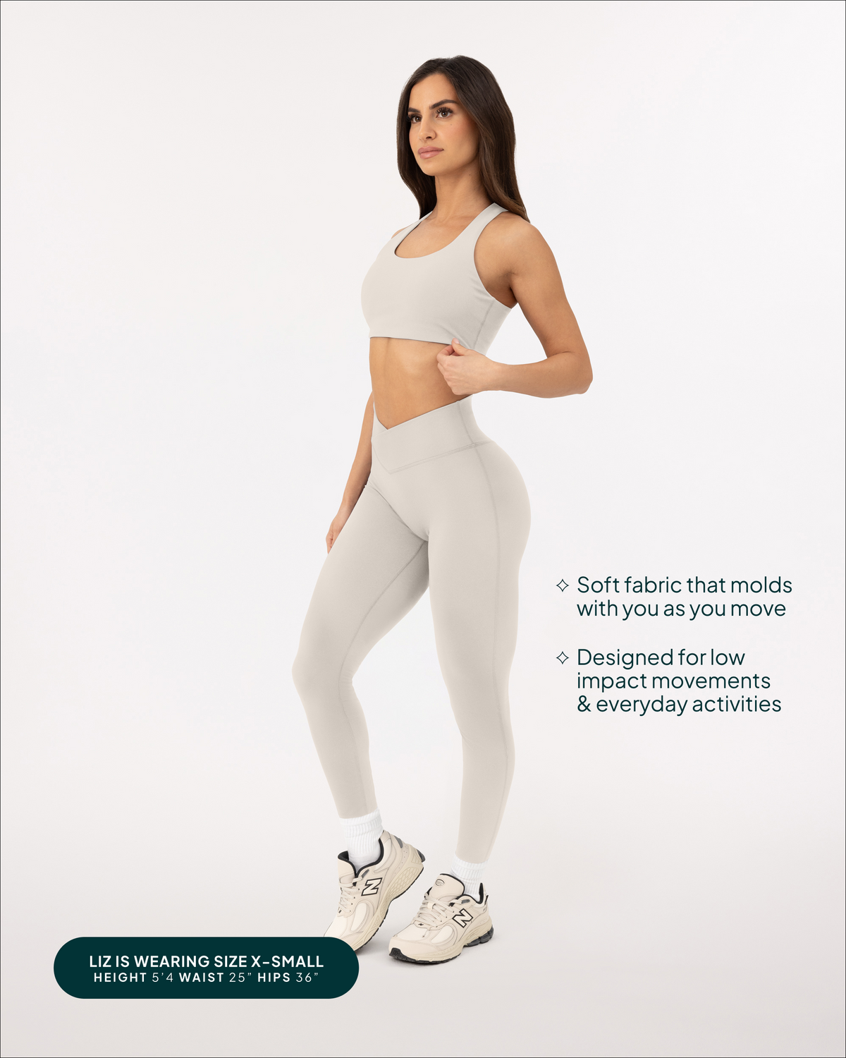 Athleisure Scrunch Crossover Leggings