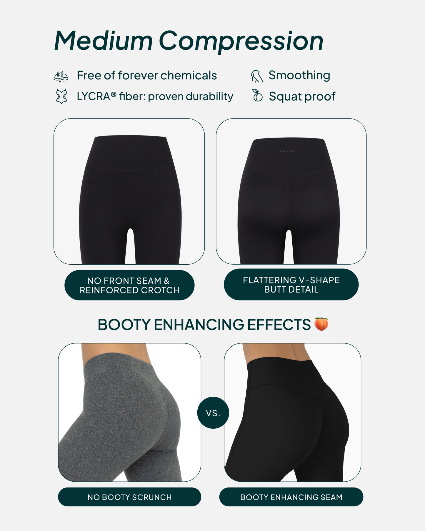 FlexFlow High-Waisted Butt Lifting Tall-Length Seasonal Yoga Leggings