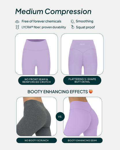 FlexFlow High-Waisted Butt Lifting Tall-Length Seasonal Yoga Leggings