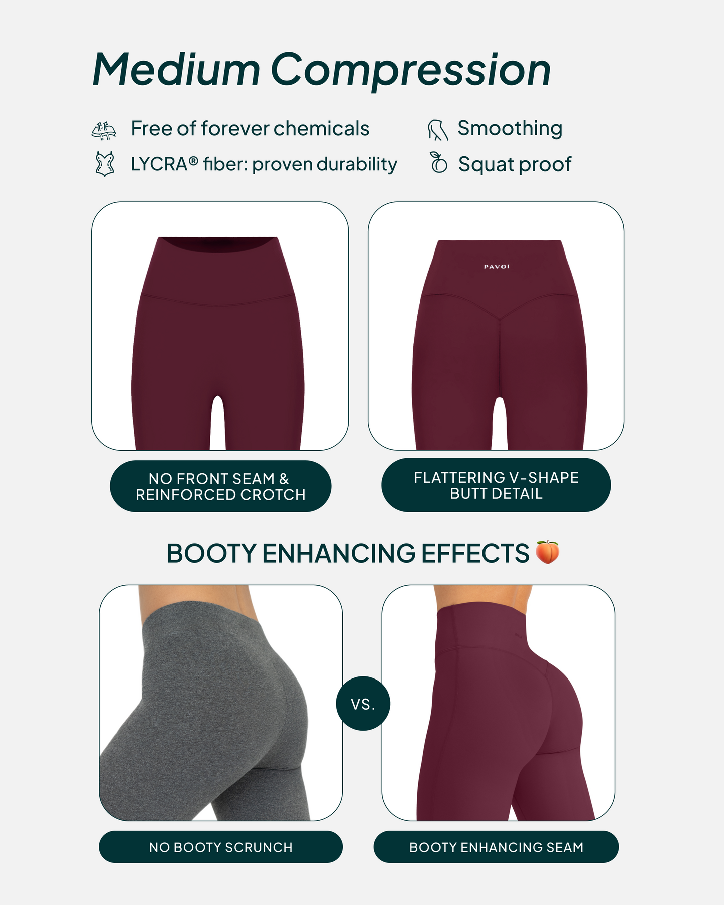 FlexFlow High-Waisted Butt Lifting Tall-Length Seasonal Yoga Leggings