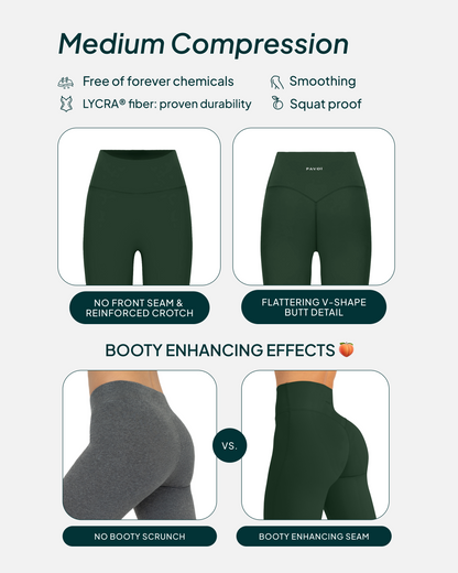 FlexFlow High-Waisted Butt Lifting Tall-Length Seasonal Yoga Leggings