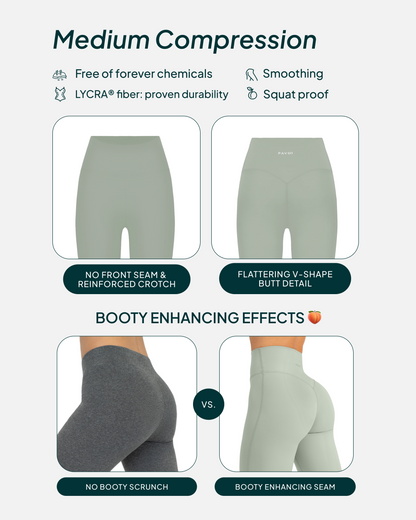 FlexFlow High-Waisted Butt Lifting Tall-Length Seasonal Yoga Leggings