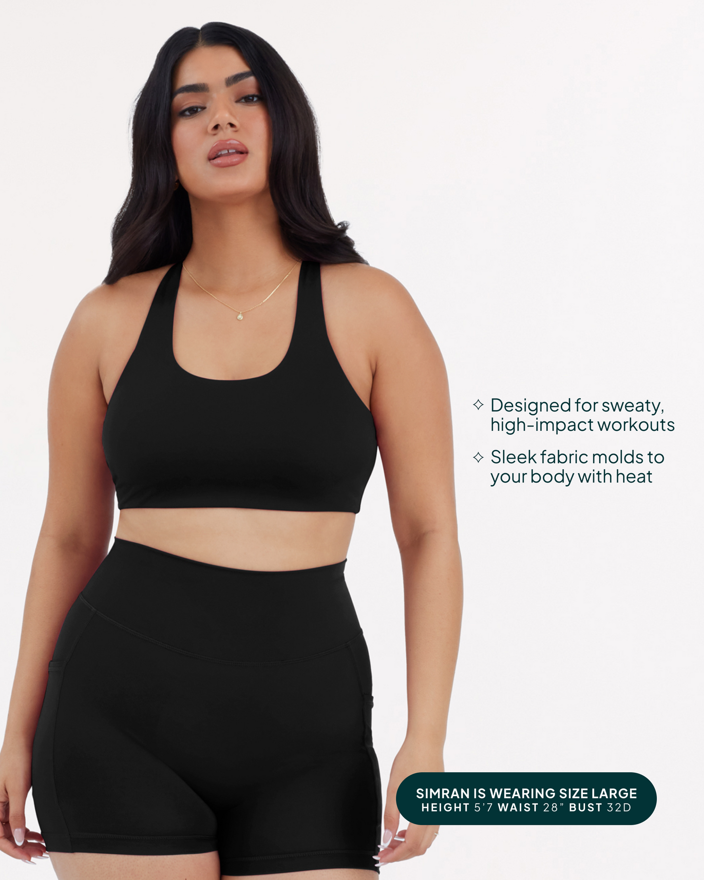 Performance High-Support Racerback Sports Bra