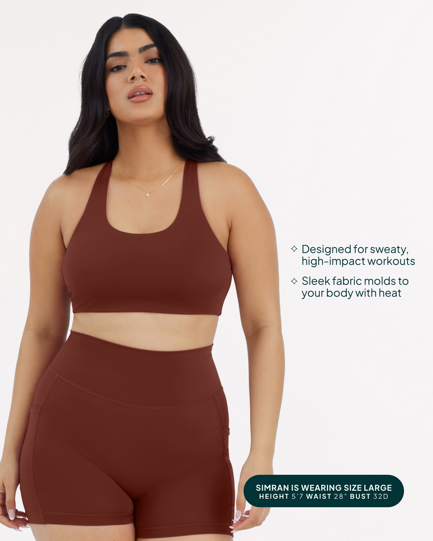 Performance High-Support Racerback Sports Bra