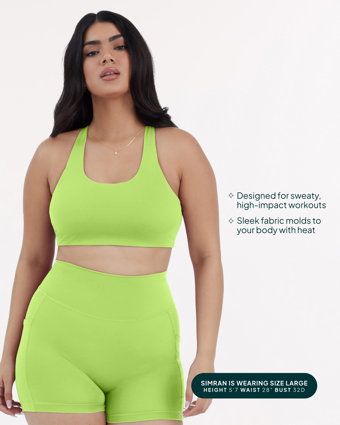 Performance High-Support Racerback Sports Bra