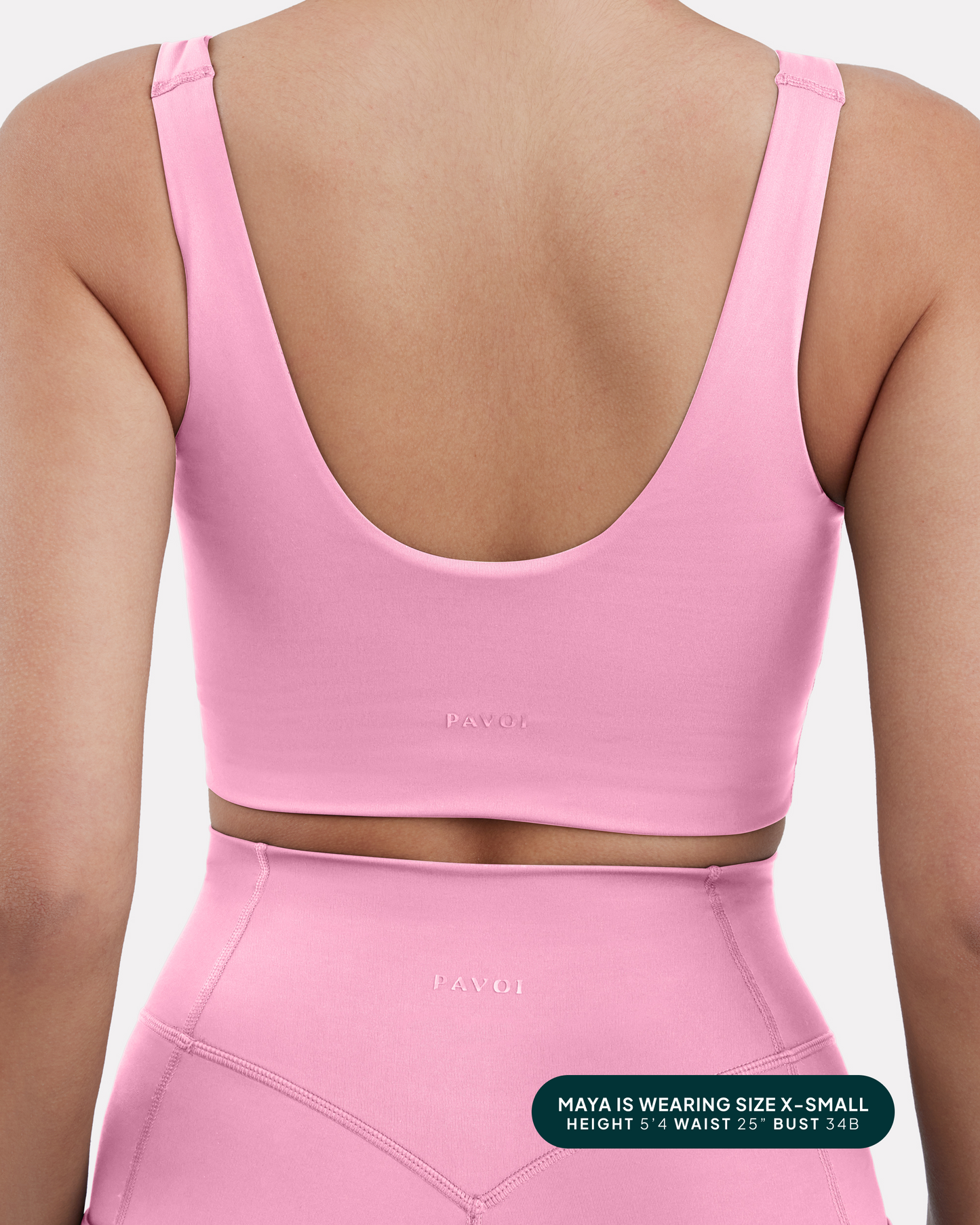 Longline Square Neck Medium-Support Padded Sports Bra