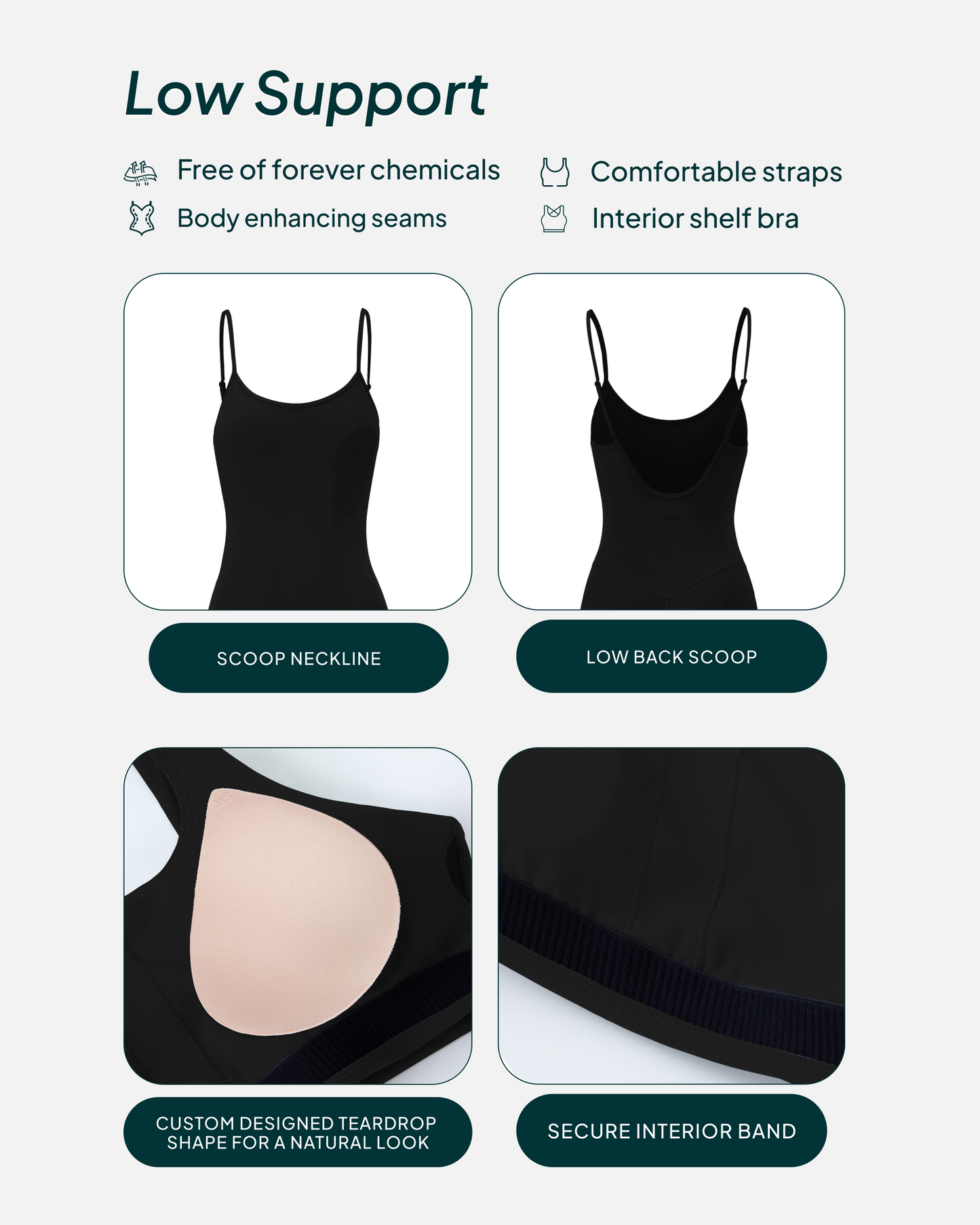 Spaghetti Strap Full-Length One Piece Workout Jumpsuit