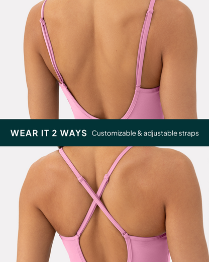 Spaghetti Strap Full-Length One Piece Workout Jumpsuit