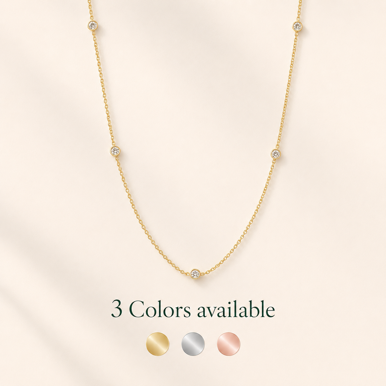Mira Station Necklace