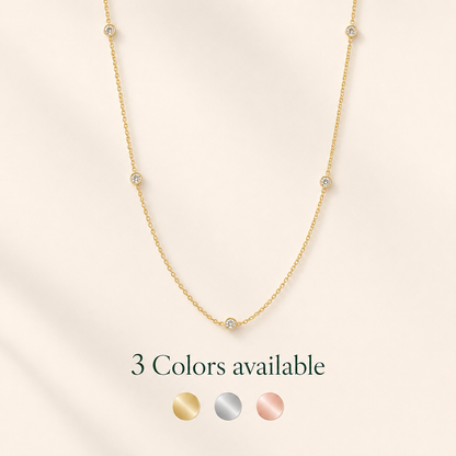 Mira Station Necklace