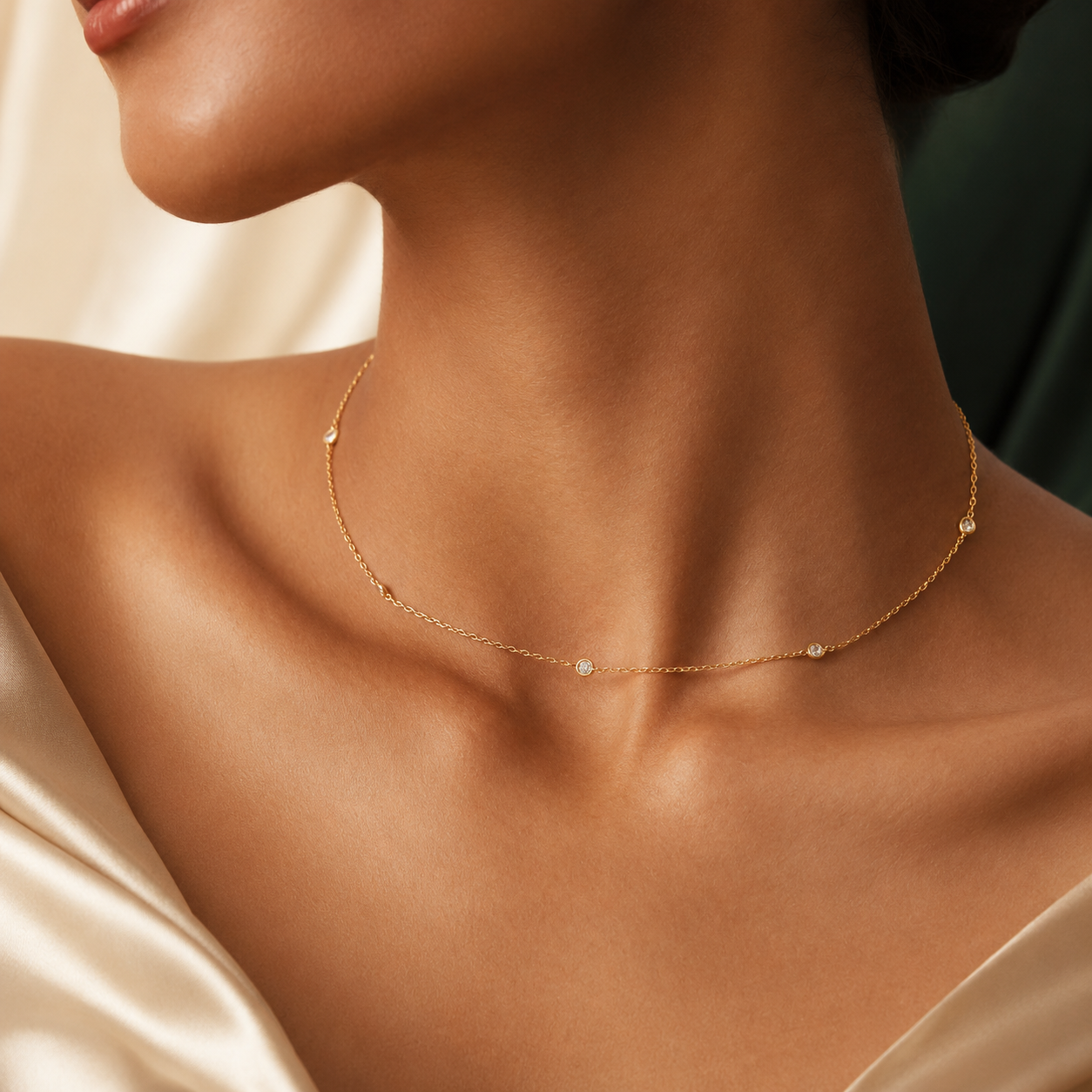 Mira Station Necklace
