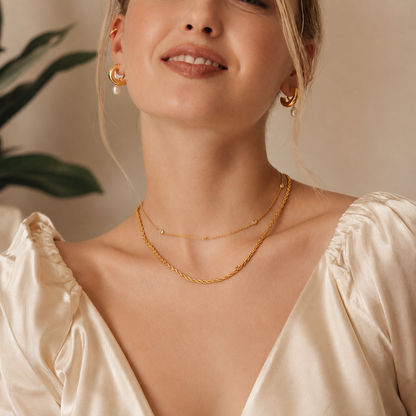 Mira Station Necklace