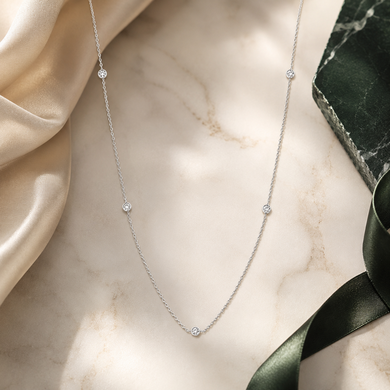 Mira Station Necklace