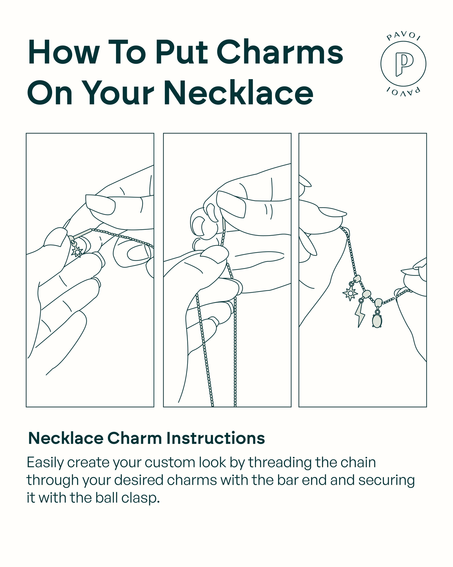 Fearless Mood Charm Necklace