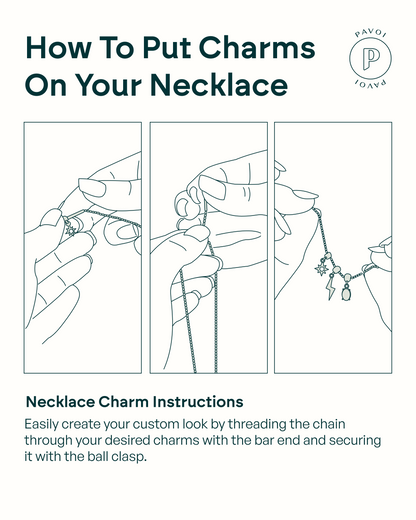 Brave Mood Charm Necklace