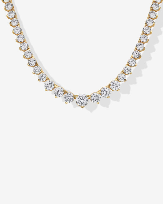 Graduated Tennis Necklace
